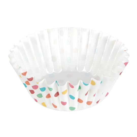 Multicolor Polka Dot Grease Resistant Baking Cups by Celebrate It&#xAE;  